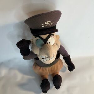 Fearless Leader  Rocky & Bullwinkle Stuffins 1999 Soft Plush Figure